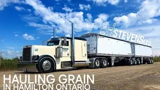 Loaded Up & Truckin' Down The Nikola Tesla Boulevard !! Going Into The Centre Hamilton Ontario !!