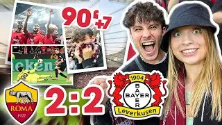 Ich erfülle seinen TRAUM! ✨| Stadionvlog Bayer 04 Leverkusen vs AS Roma | Europa League Halbfinale⚽️