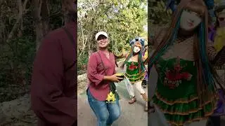 Nona Bety dansa bareng tante gemoy 