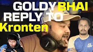 Goldy Bhai reply on Kroten 🚨‼️