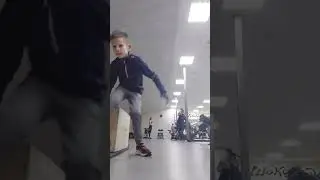 сином з татом в спортзалі
