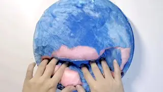 Plaster Iceberg Slime Compilation - Satisfying Slime ASMR