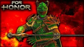 Enemies set of fire by the GREEN DRAGON! [For Honor]