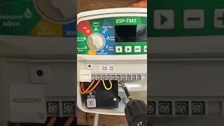 How to replace a sprinkler controller 