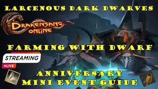Drakensang Online | 🔥Larcenous Dark Dwarves  Mini event🔥 ​LIVE GAMEPLAY 🎮 #​drakensang