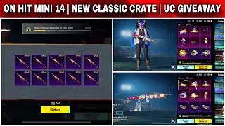 BGMI NEW CLASSIC CRATE OPENING | FORTUNE CAT MINI 14 BGMI CRATE OPENING | INKSTRIPE CRATE OPENING