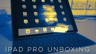 iPad Pro Unboxing with Smart Keyboard and Silicon Case!