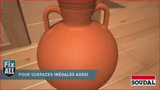 Mastic-colle polymère hybride SMX - Fix All High Tack par SOUDAL
