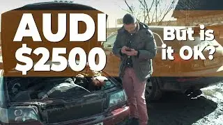 Car for 2500$. Audi. Part 1