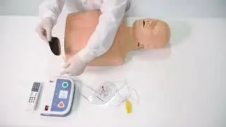 AED120CC Тренажер симулятор автоматического внешнего дефибриллятора полностью русифицирован