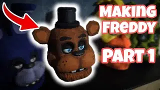 How to Make a Freddy Fazbear Head... on a budget - Part 1: Foam Base