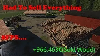 FS19 | Forestry On Holmåkra | ONE MILLION € FROM LOGS | Timelapse | S02 EP30
