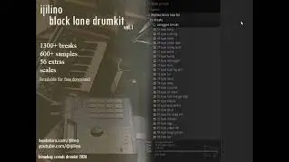 Free BoomBap 'Black Lane' SampleKit / DrumKit