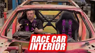 Bazza gets an Interior Upgrade  - Passenger Bucket Seat, Harnesses and Steering Wheel - Day Job