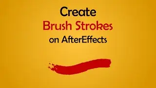 Create Brush Stokes on aftereffects| #aftereffects | #tutorials | #training | #tipsandtricks