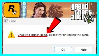 How to FIX GTA 5 Unable to Launch Game Please Try Reinstalling the Game (2026 FIX)