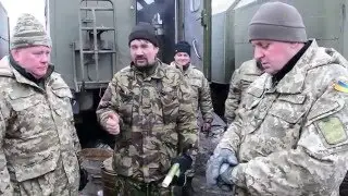 НГШ Муженко   53 бригада Широкий Лан 10 02 2016