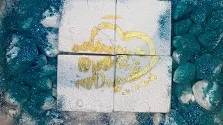 Happy Mothers Day | Gym Chalk Crush | Chalk Art | ASMR