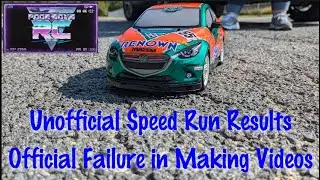 Unofficial first run of the MF01X - a  complete video making failure... there's pictures! LOL!