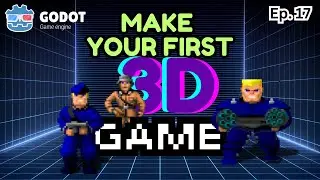 Make a 3D Video Game in Godot 4 - For Beginners - 17