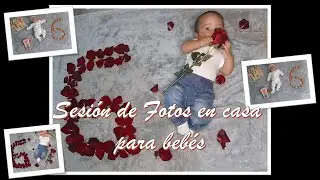 📷Sesion de fotos para bebes de 6 meses🗓/ Ideas de fotos bebes en casa🏠