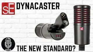 sE Electronics Dynacaster - Active & Passive Dynamic Broadcast Microphone - Test / Review - Vs SM7B
