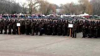 Присяга 15.12.2018 в Брестской крепости