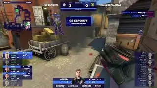 m0nesy is crazy fast | G2 Esports Vs Ninjas in Pyjamas | Blast Premier Spring Groups 2022