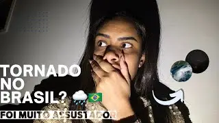 Tornado no Brasil? 🌧️⚡️  | muita chuva • Raio • Sem energia