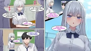 [Manga Dub] The Ice Princess, famous for never having a boyfriend, suddenly grew close after...