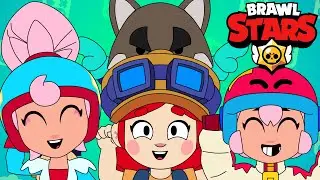 Brawl Stars Animation - Bonnie & Janet & Jessie  (Parody)