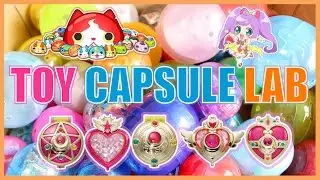 [Toy Capsule Lab #3] Yokai Watch, PriPara, and Sailor Moon GASHAPON!
