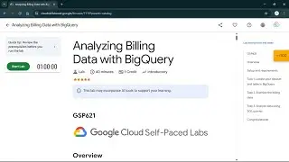 Analyzing Billing Data with BigQuery | #qwiklabs | #GSP621