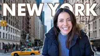 Doing improv classes in New York City 🇺🇸 & being a tourist in Manhattan