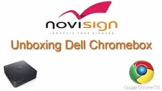 Dell Chromebox unboxing - Chrome OS player for digital signage