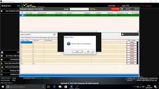 how to download employees from biometric to ontime