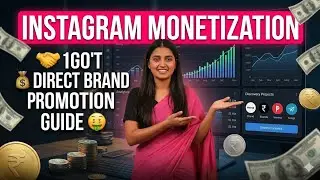 🤑Instagram Monetization and Direct Brand Promotion Guide