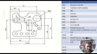 PROGRAMAÇÃO POCKET1 E POCKET2   SIEMENS 810D