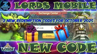 Lords mobile New Redeem Code | Redemption Code October 2025 | Lords Mobile Redemption Code