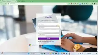 How to Create Signup Form in HTML and CSS