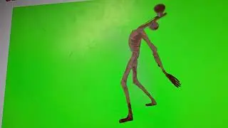 green screen siren head an great mother megaphone and dark siren head