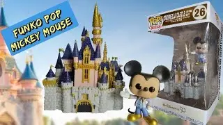 Funko Pop CINDERELLA CASTLE AND MICKEY MOUSE Walt Disney world 50