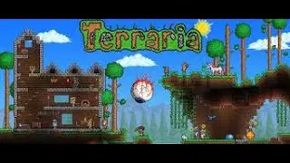 первый раз играю Terraria {1] выходной стрим