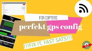 Betaflight GPS get many sats with fast fix (BF 4.4/4.3)