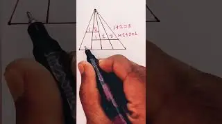 triangle counting | no of triangles | geometry trick 