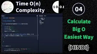 TC04 Calculate Big O Time Complexity Easy Way | 10 Days