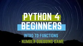 Python functions - Guess the Number game