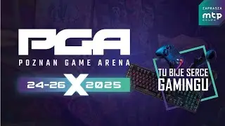 Poznań Game Arena 2025 🎮🔥Już wkrótce największe święto gamingu w Polsce!