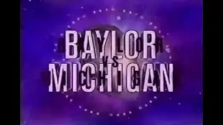 1997 Baylor @ #8 Michigan No Huddle