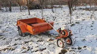 -7c° Cold Start Motocultivator Hladan Start
